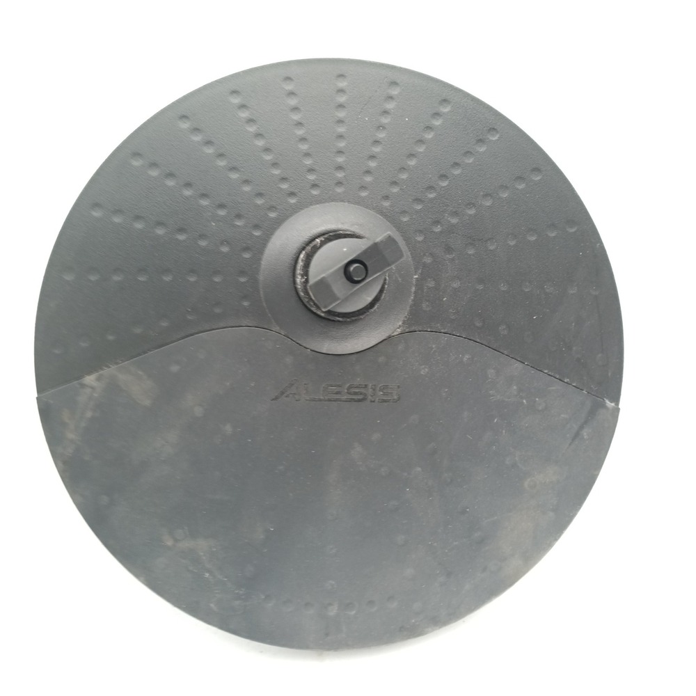 Alesis 10 Inch Single Zone Electronic Drum Cymbal Pad Black w/Mount Wingnut a8